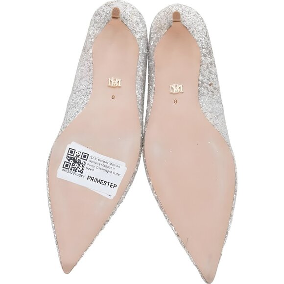 Badgley Mischka Madison II Pump Champagne Glitter Women's US 8 - Picture 6 of 6